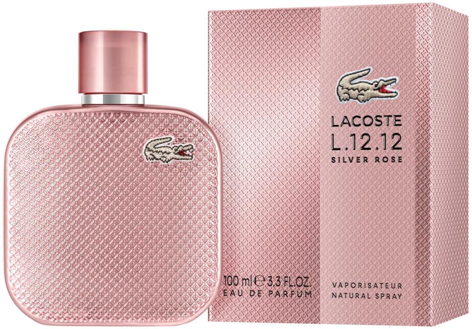 LACOSTE L.12.12 SILVER ROSE